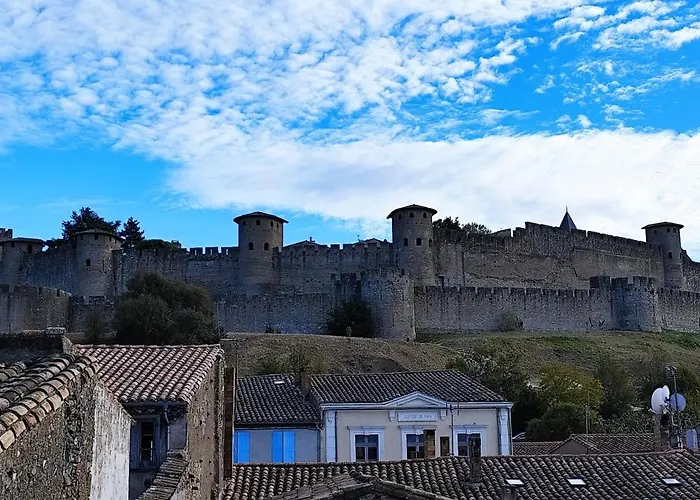 Le Panorama De La Cite Medievale-clim -4pers Daire Carcassonne